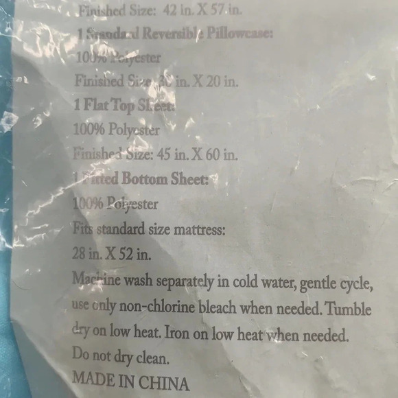 Everyday Kids Underwater Mermaid 4-Piece Twin Size Bed Sheets Set New - Picture 8 of 8